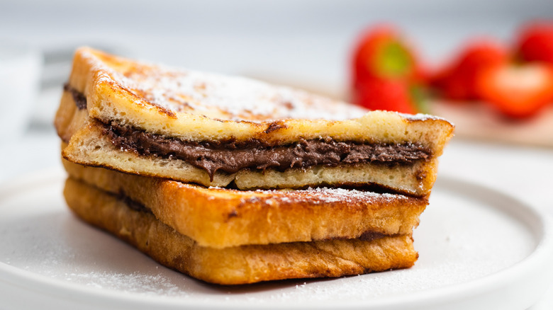French toast on plate
