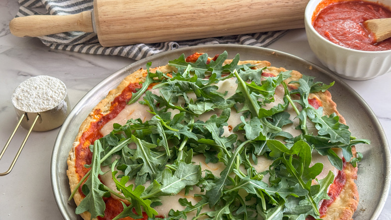 pizza on pizza pan