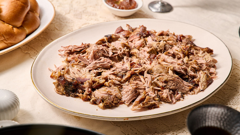 lamb pieces served on a serving platter