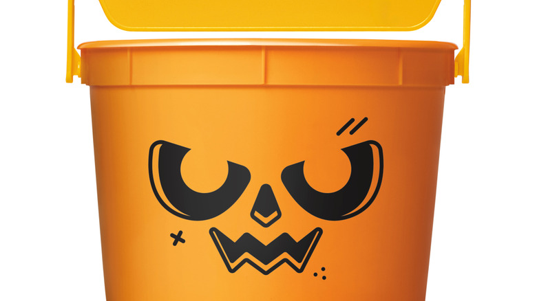 Orange 2025 Boo Bucket from McDonald's