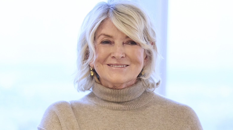 Martha Stewart smiling