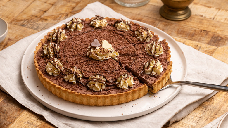 3-ingredient Nutella cream pie