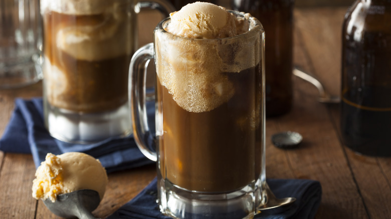 classic root beer float
