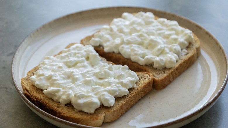 cottage cheese on toast