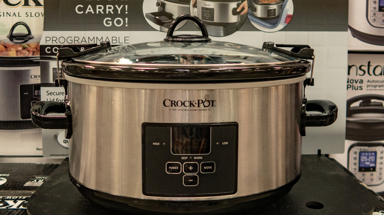 Crock-Pot on display in store