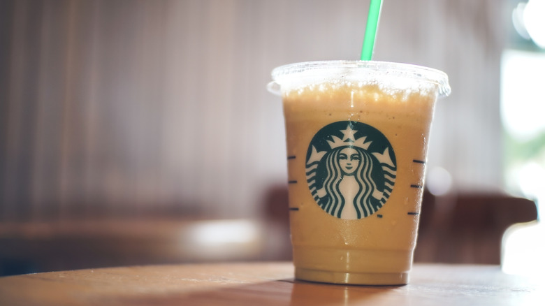 Starbucks iced latte