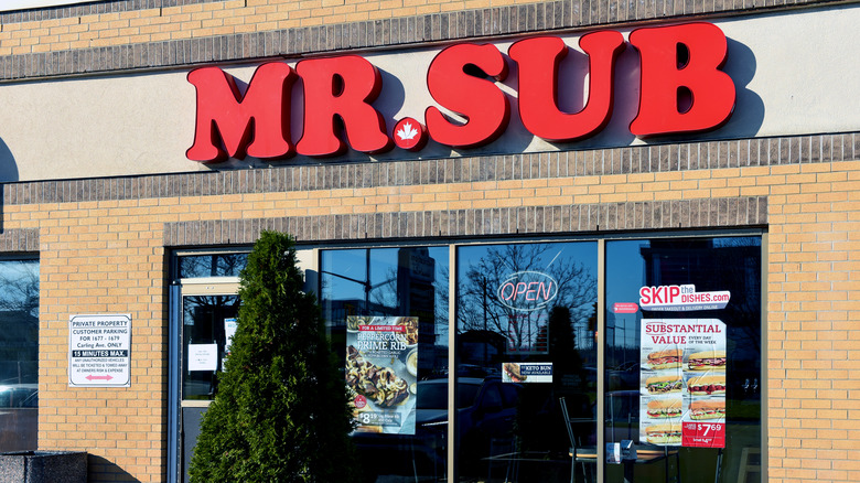 Mr. Sub store on Carling Avenue in Ottawa, Ontario