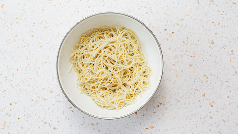 Pasta in bowl