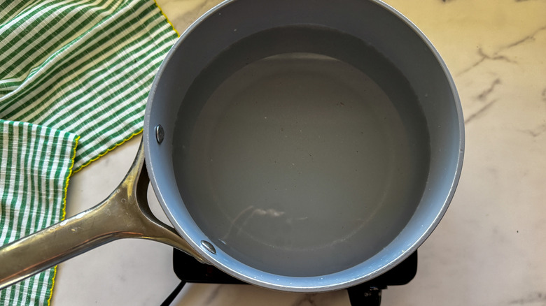 pot of water