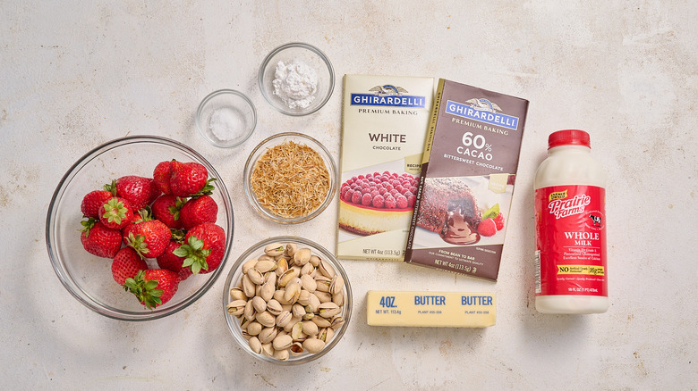 ingredients on a table