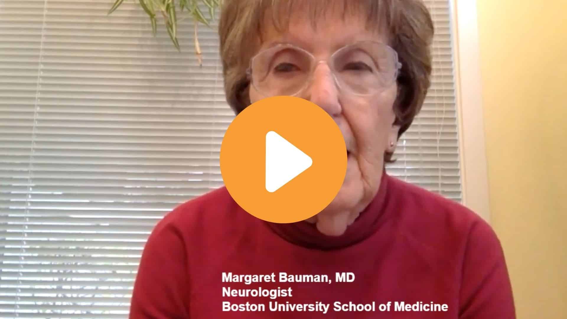 Margaret Bauman screenshot from webinar