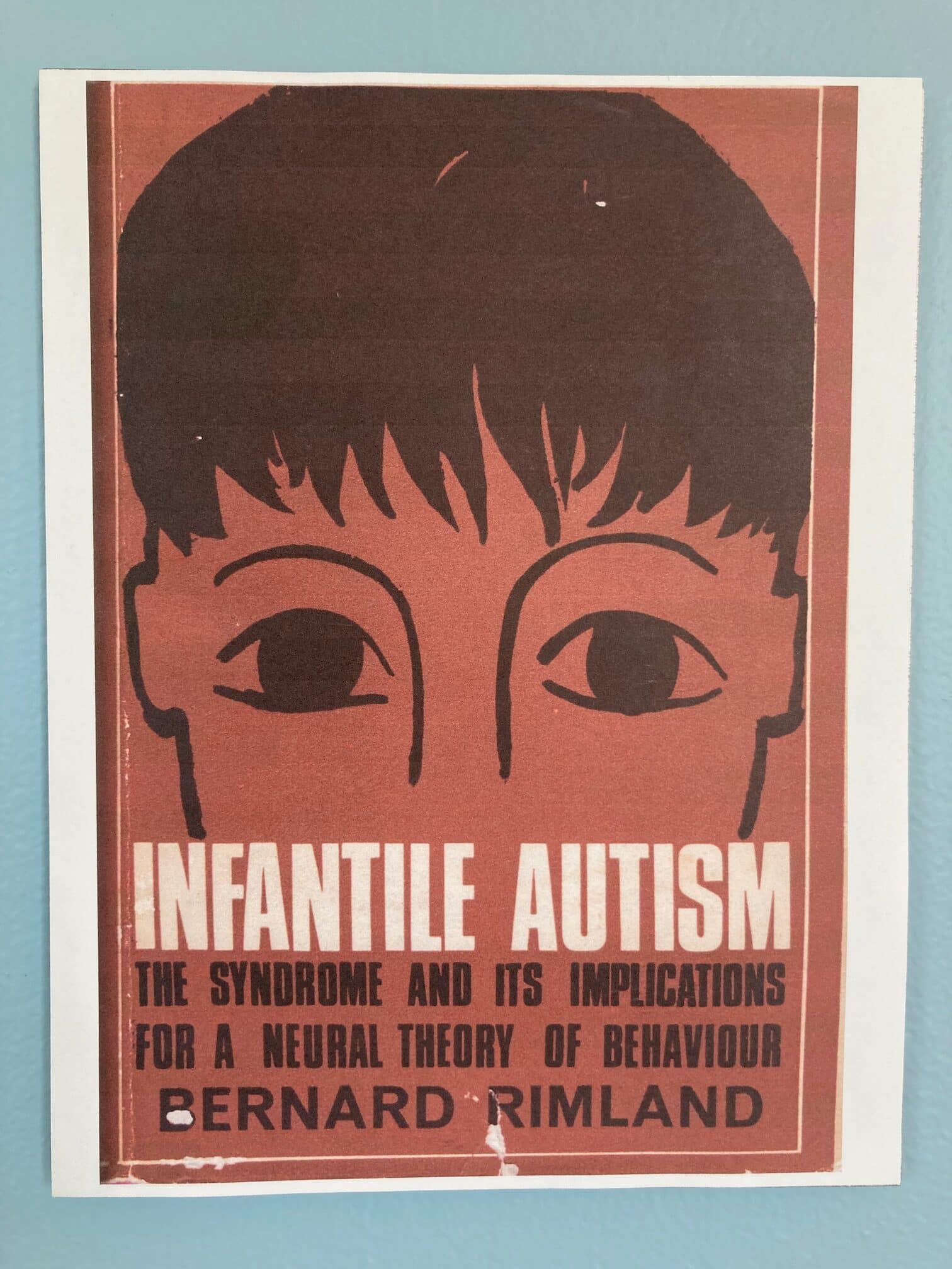 "Infantile Autism" book cover
