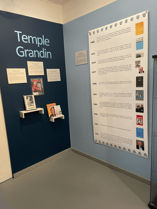 Uutism museume room, tample grandin