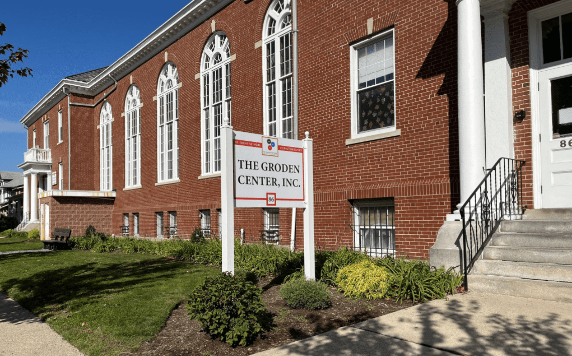 Groden Center entrance