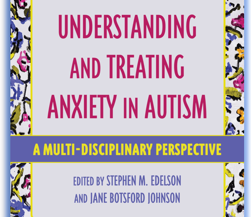 "Understanding and Treating Anxiety in Autism" book cover